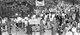 Burma / Myanmar: Monks and students demonstrate against the government in Rangoon, 1988